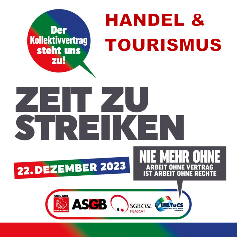 22. Dezember: Zeit zu streiken!