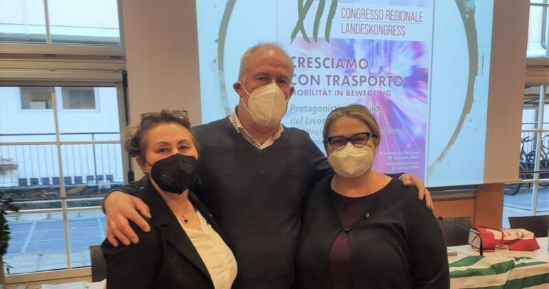 Landeskongress der Transportgewerkschaft FIT SGBCISL –  „Veränderungen aktiv mitgestalten"