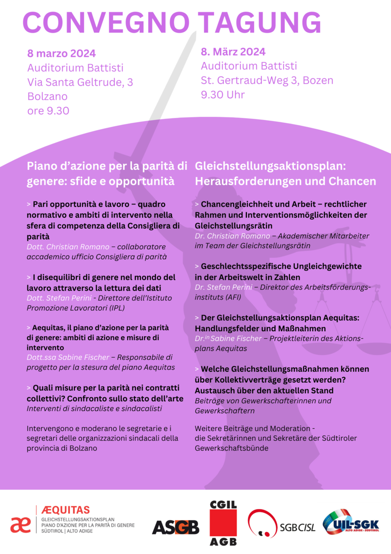 8 marzo, focus sul Piano per la parità di genere