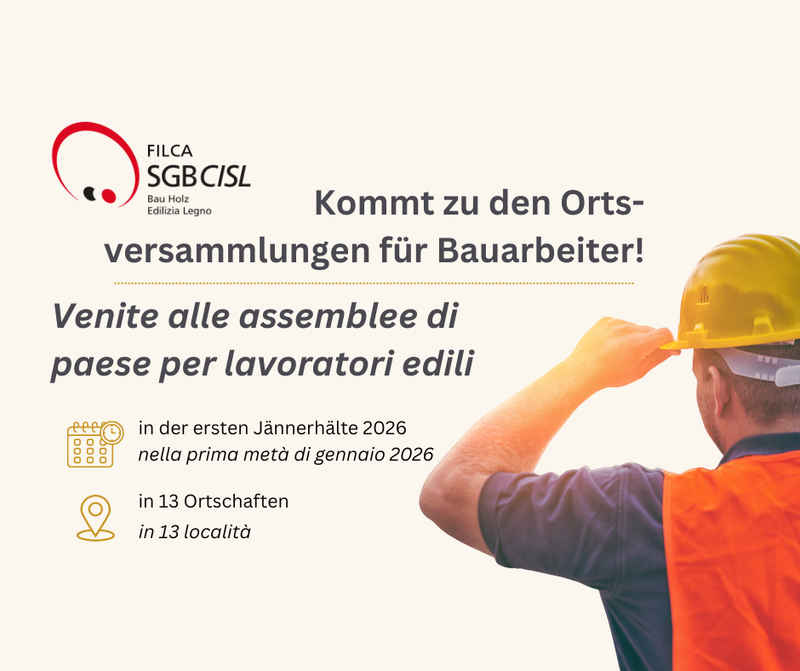 Ortsversammlungen stehen wieder an