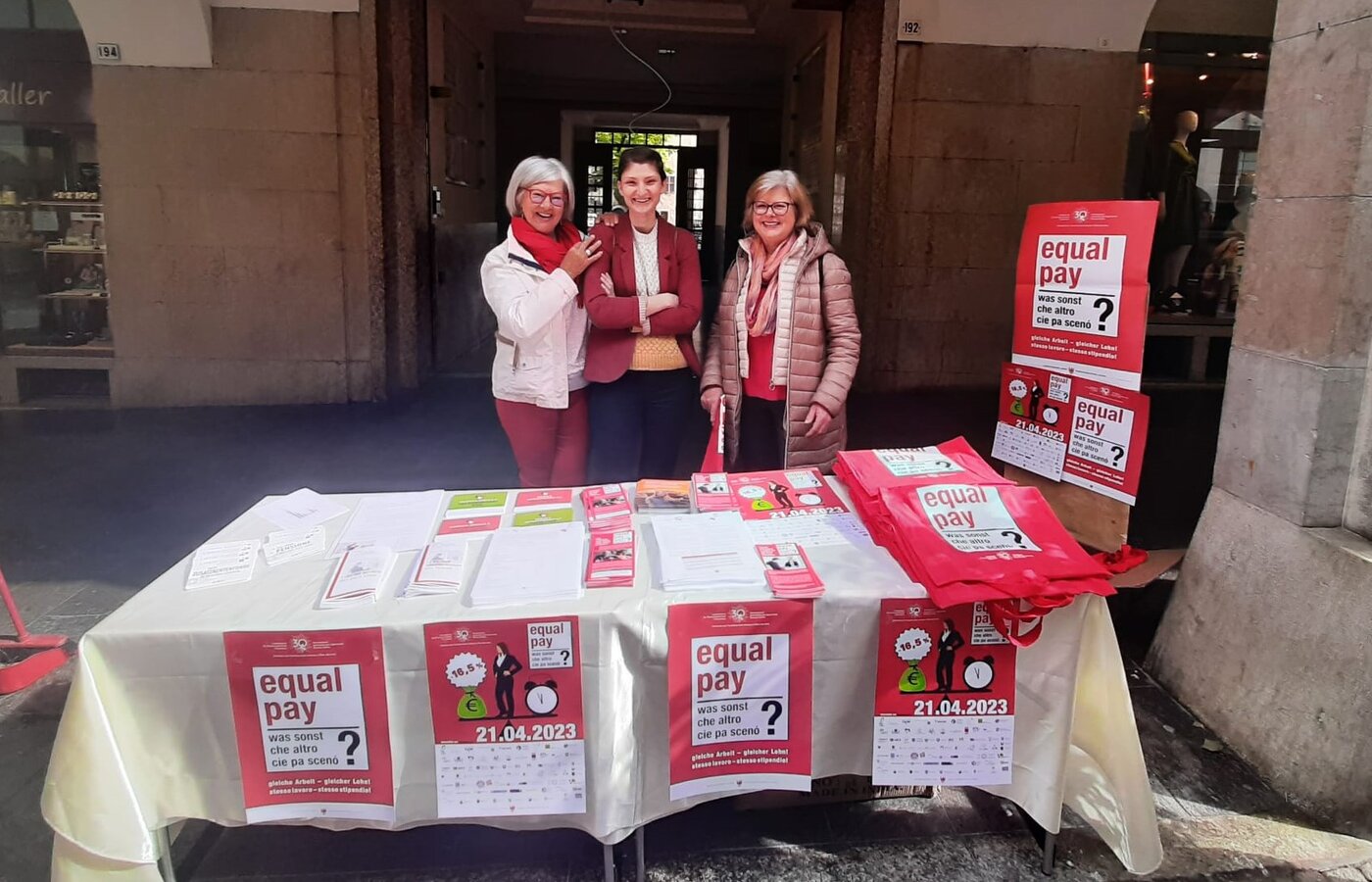 Stesso lavoro, stesso stipendio. Temi e iniziative per il 21 aprile 