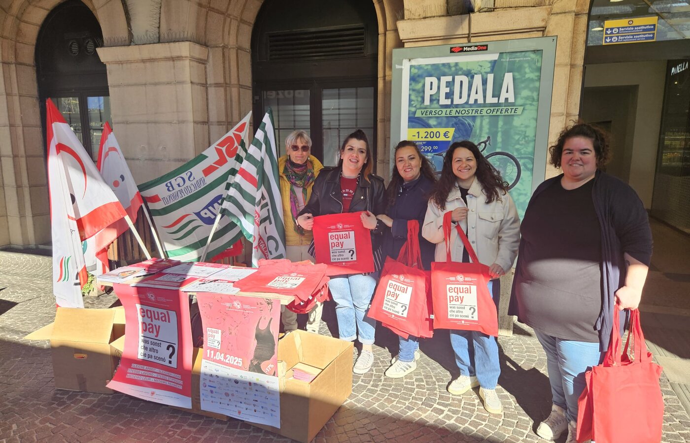 Per la parità salariale