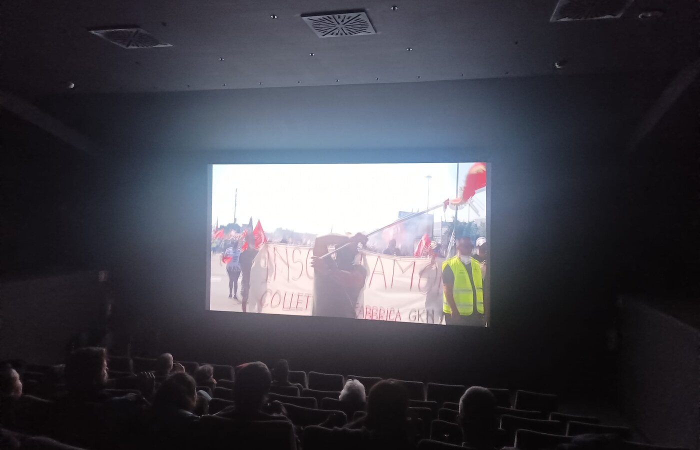 Un frammento del documentario